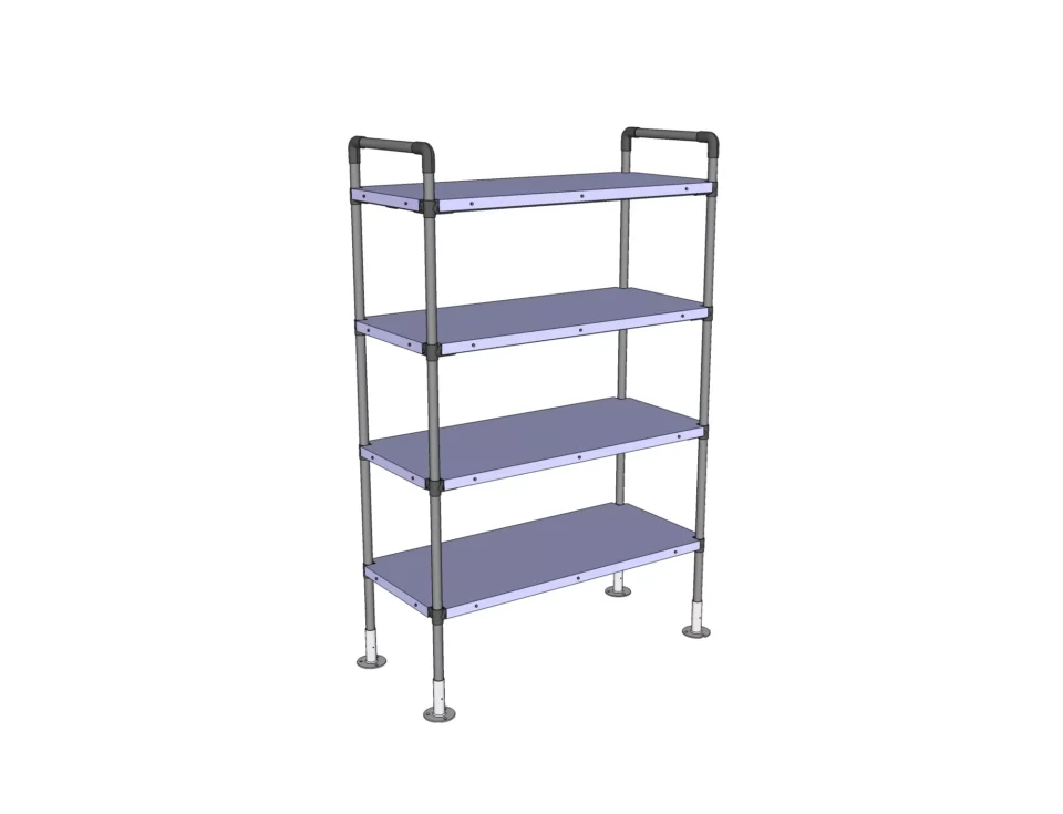 Regál s vyšší nosností